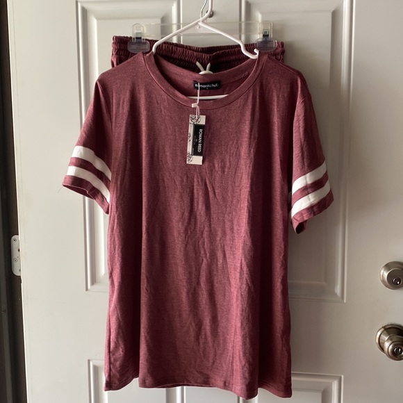 NWT. Rose 2 Piece Pajamas - Picture 3 of 10